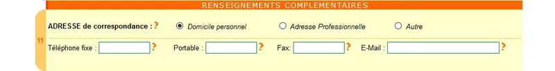 Renseignements complémentaires
